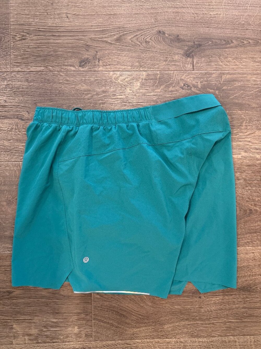 Lululemon Surge Lined Shorts Teal Lagoon Storm Size Plus Size XXL